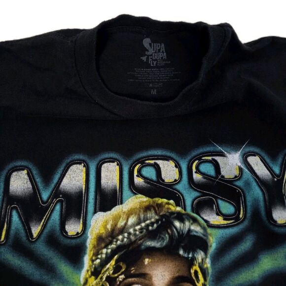 MISSY ELLIOT This World CONCERT Tour 2024 T-Shirt MENS MEDIUM Supa Dupa Fly - Picture 2 of 5
